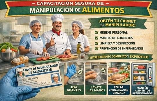 Curso de Manipulacion Segura de Alimentos
